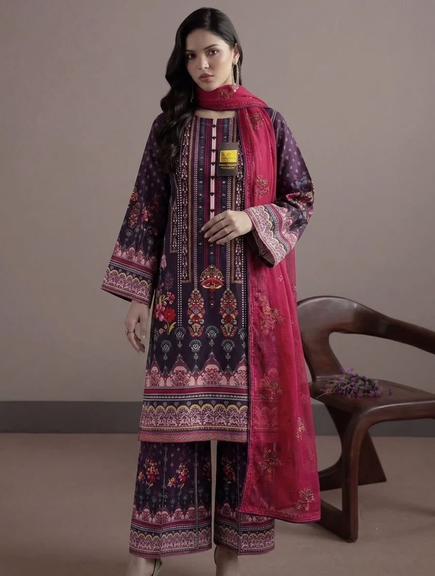 Royal Bloom 3-Piece Suit
